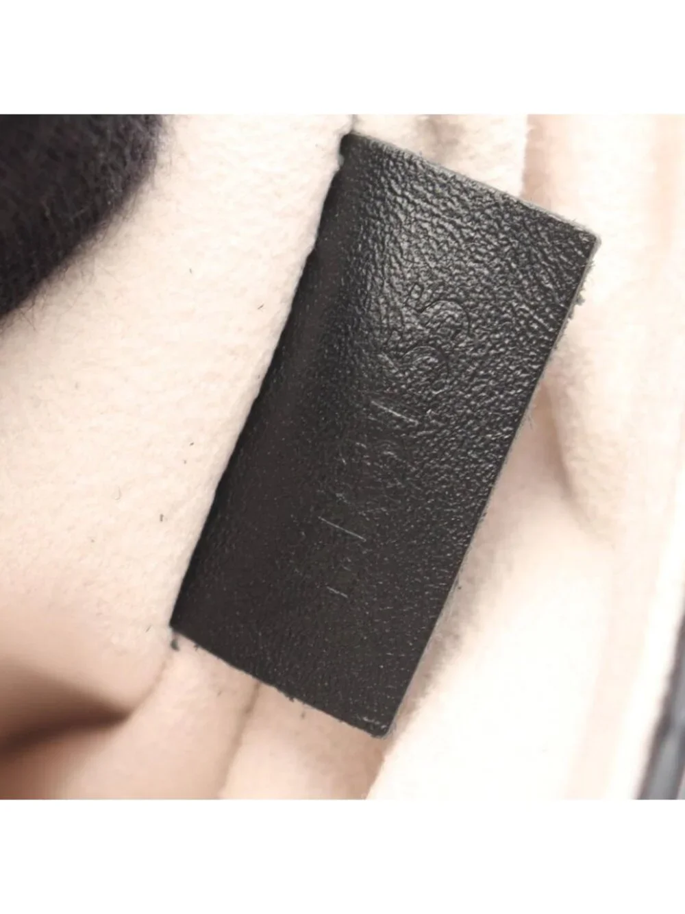 Louis Vuitton Shoulder Bag Twist MM White Black Leather